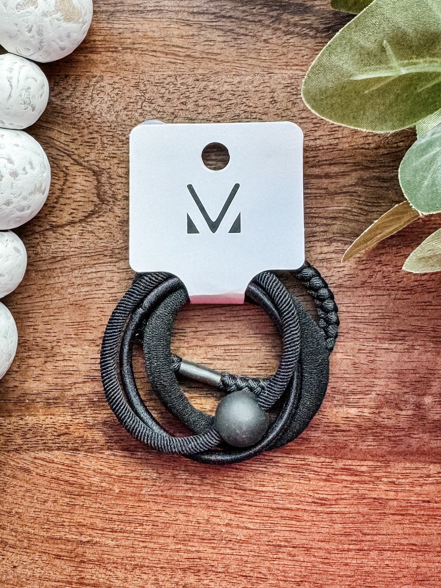 WAREHOUSE Hair Tie Bracelet Sets - Ball Accent  | Hair Accessories