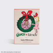 The Grinch x Kitsch Satin Pillowcase in Cindy Lou Who