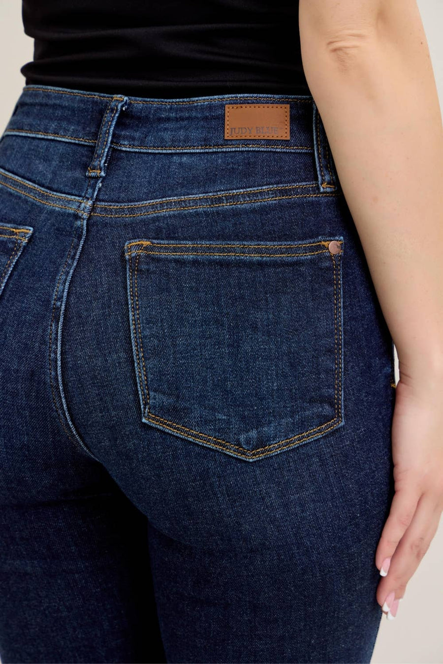 High Waisted Skinny- Dark Wash