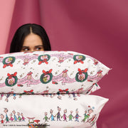 The Grinch x Kitsch Satin Pillowcase in Cindy Lou Who
