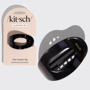 Black Flat Cloud Clip - Small