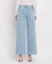Olivia- Wide Leg High Rise Summer Wash