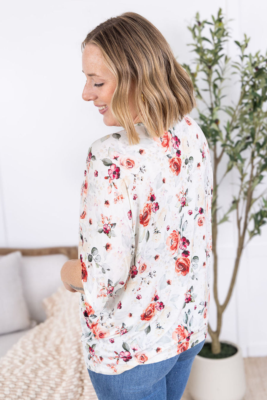 WAREHOUSE Darcy Dolman - Pink Bloom