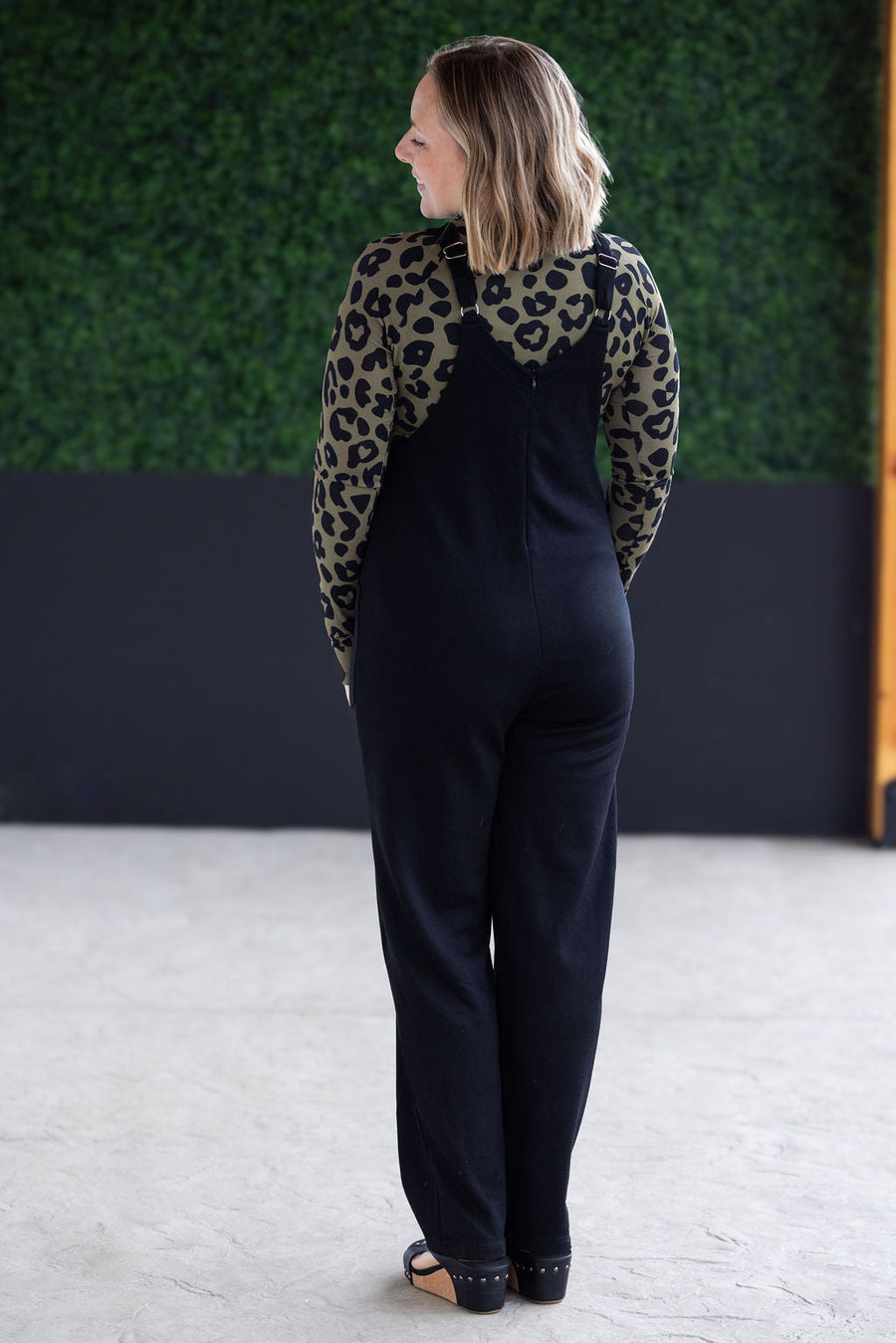 WAREHOUSE Jada Jumpsuit - Black