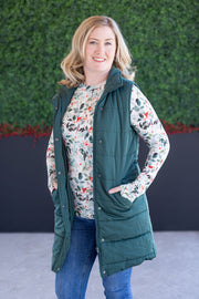 WAREHOUSE Blair Long Sleeve Top - Winter Berry