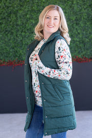 WAREHOUSE Blair Long Sleeve Top - Winter Berry