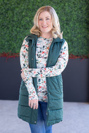 WAREHOUSE Blair Long Sleeve Top - Winter Berry