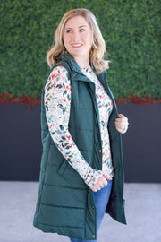 WAREHOUSE Blair Long Sleeve Top - Winter Berry