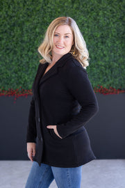 WAREHOUSE Scarlett Sweater Jacket - Black