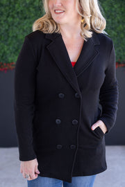 WAREHOUSE Scarlett Sweater Jacket - Black