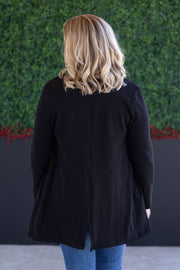 WAREHOUSE Scarlett Sweater Jacket - Black