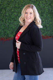 WAREHOUSE Scarlett Sweater Jacket - Black