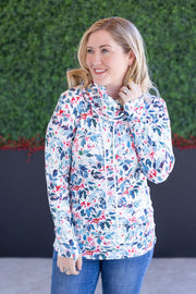 WAREHOUSE Soft Funnel Neck - Winter Berry