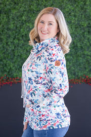 WAREHOUSE Soft Funnel Neck - Winter Berry