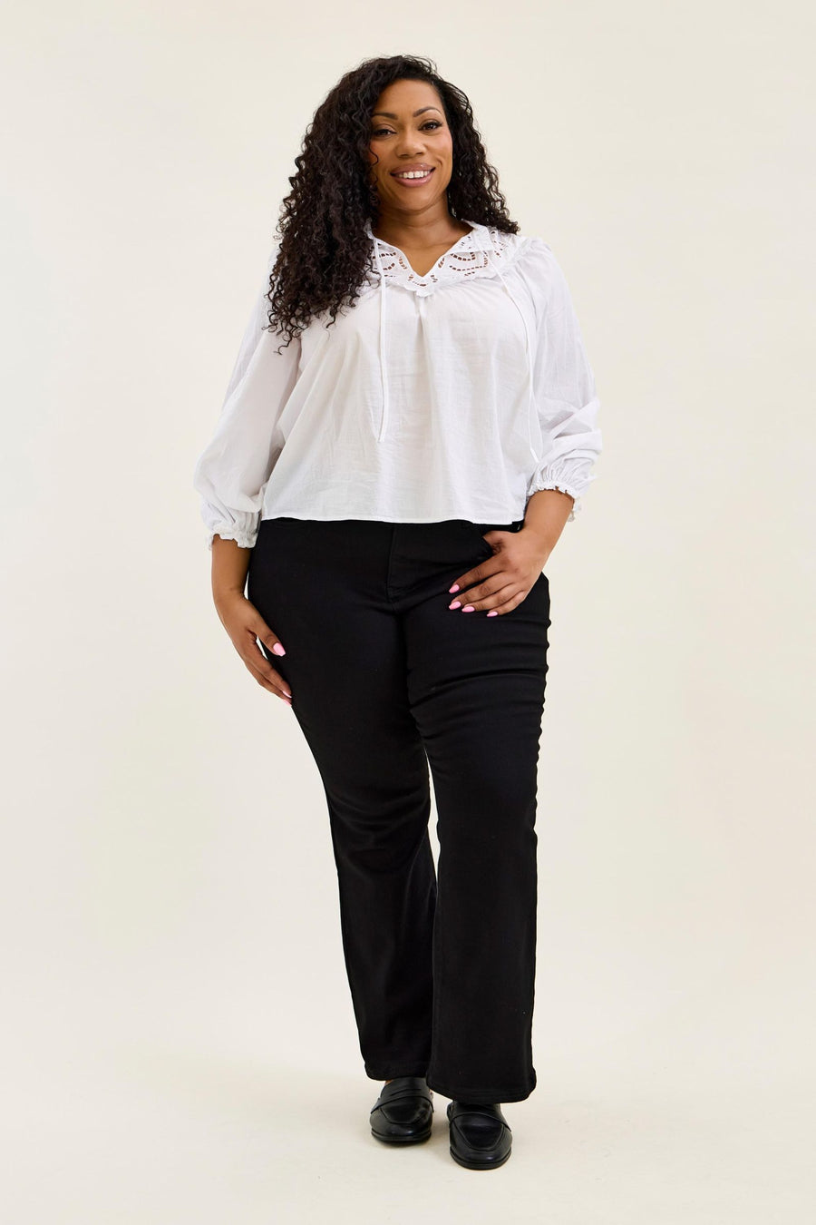 Tummy Control Bootcut- Jet Black
