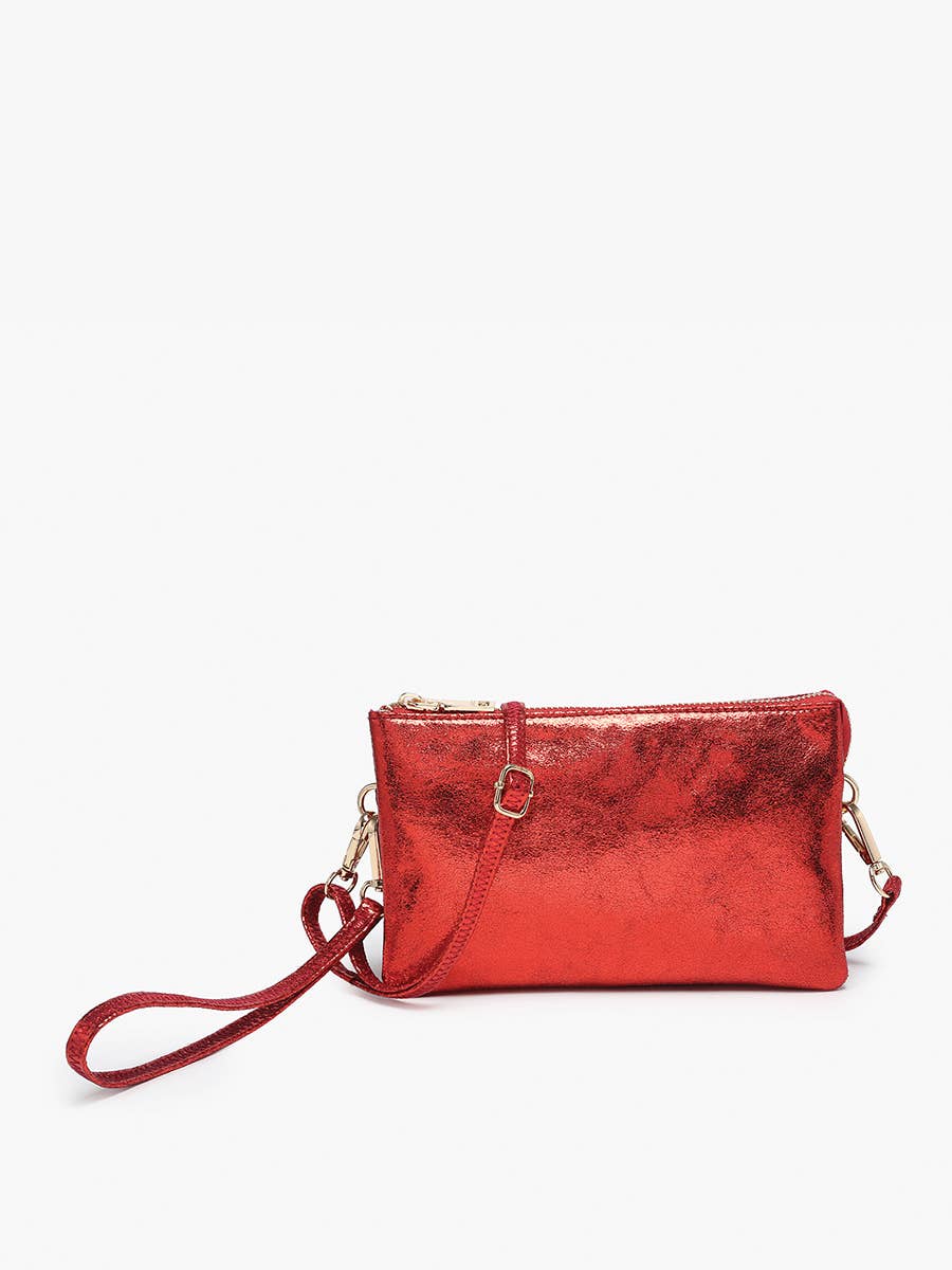 Riley Crossbody/Wristlet: Sangria
