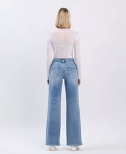 Olivia- High Rise Self Belt Wide Leg