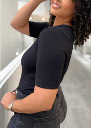 Elbow Sleeve Top