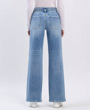 Olivia- High Rise Self Belt Wide Leg