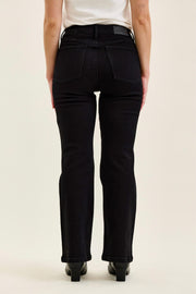 Petite Length Tummy Control Bootcut- Jet Black