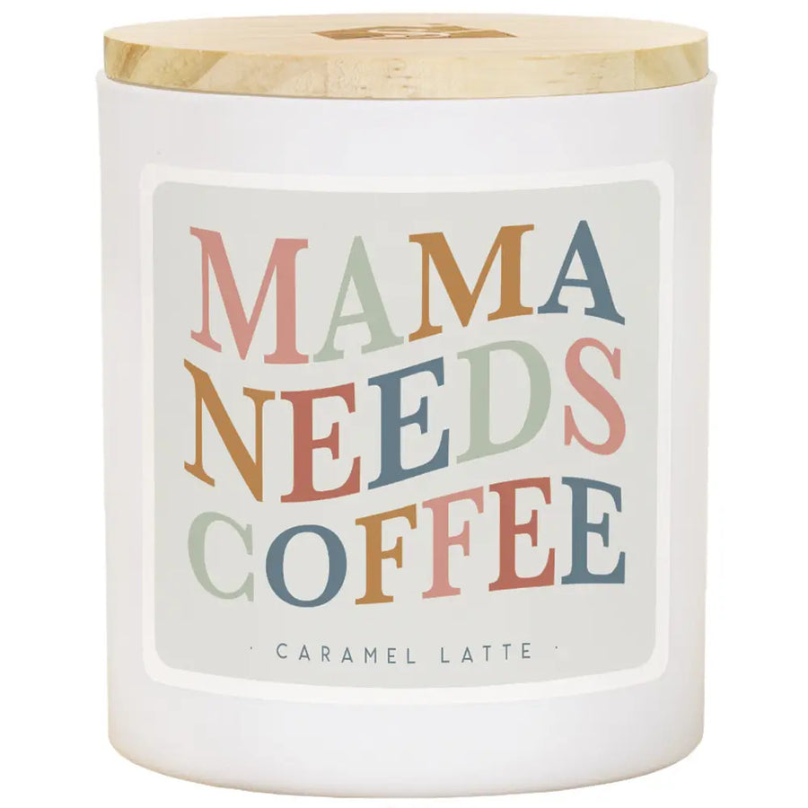 Mama Needs Coffee - Lat - Candles