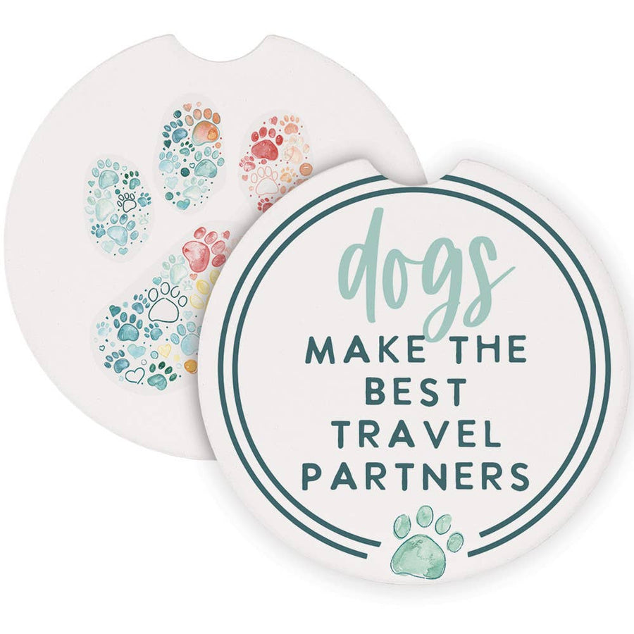 Travel Partners Paw - Car Coasters