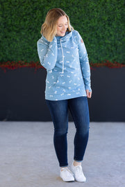 WAREHOUSE Ashley Hoodie - Teal Ribbons