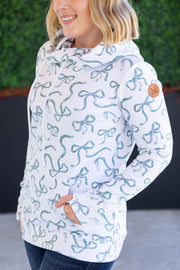 WAREHOUSE Ashley Hoodie - Green Ribbons