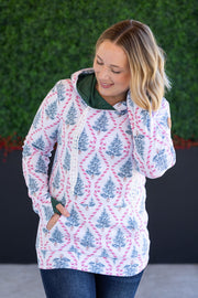 WAREHOUSE Hailey Pullover Hoodie - Candy Cane Lane