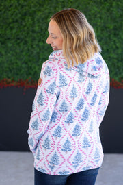 WAREHOUSE Hailey Pullover Hoodie - Candy Cane Lane