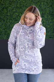 WAREHOUSE Ashley Hoodie - Vintage Grey Floral