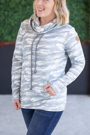 WAREHOUSE Soft Funnel Neck - Camo