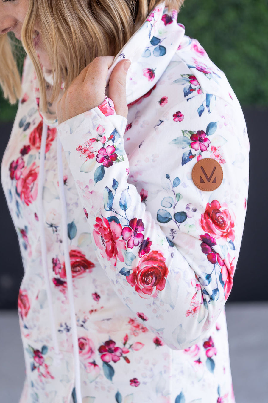 WAREHOUSE Soft Funnel Neck - Pink Bloom