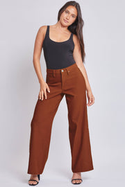 Hyperstretch High Rise Wide Leg- Copper