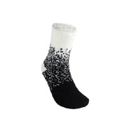 Black & White Fuzzy Socks- 3 Pair Set