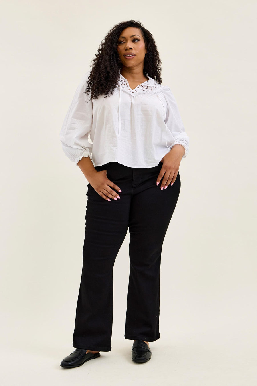 Tummy Control Bootcut- Jet Black