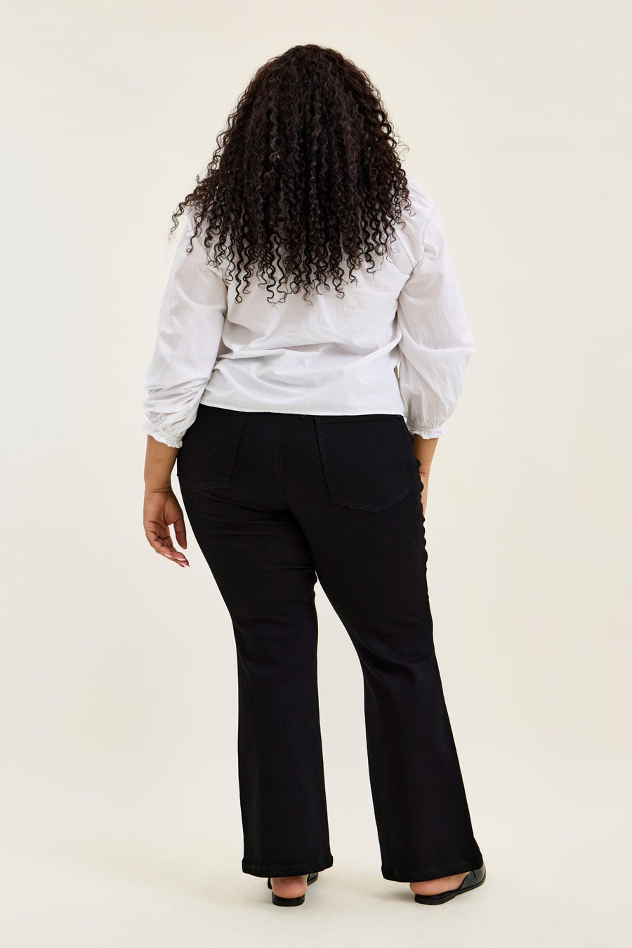 Tummy Control Bootcut- Jet Black