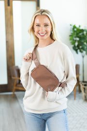 WAREHOUSE Bum Bag - Brown | Women's Fanny Pack
