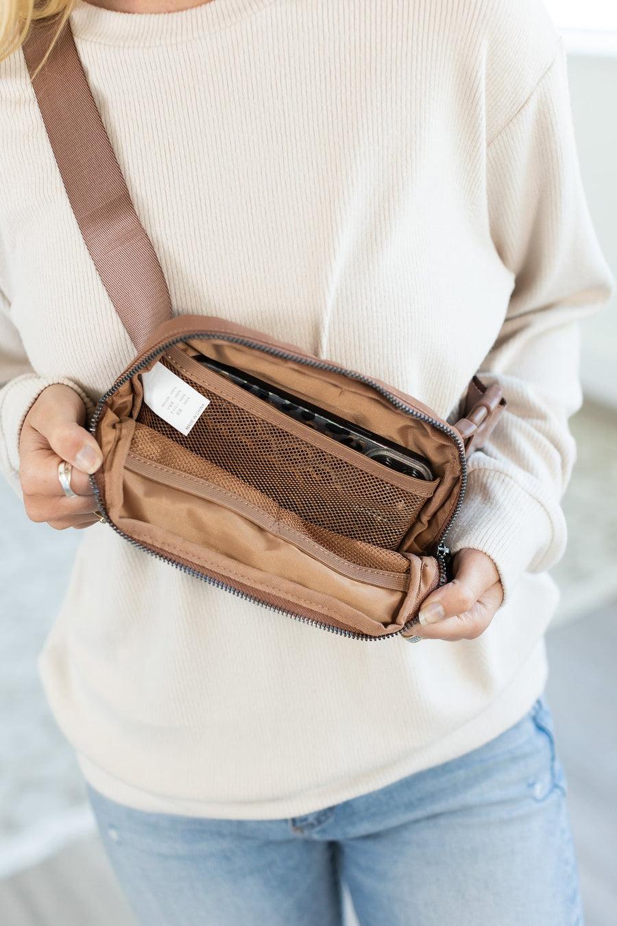 WAREHOUSE Bum Bag - Brown | Women's Fanny Pack