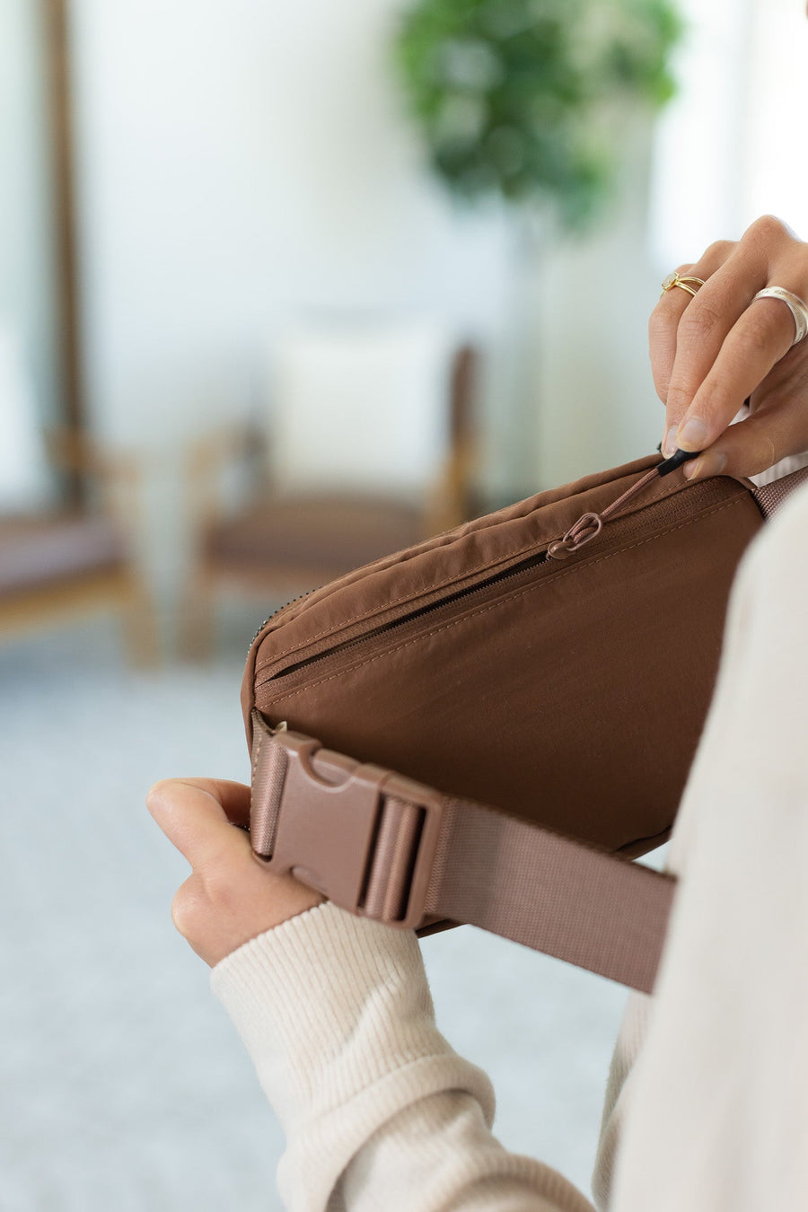 WAREHOUSE Bum Bag - Brown | Women's Fanny Pack