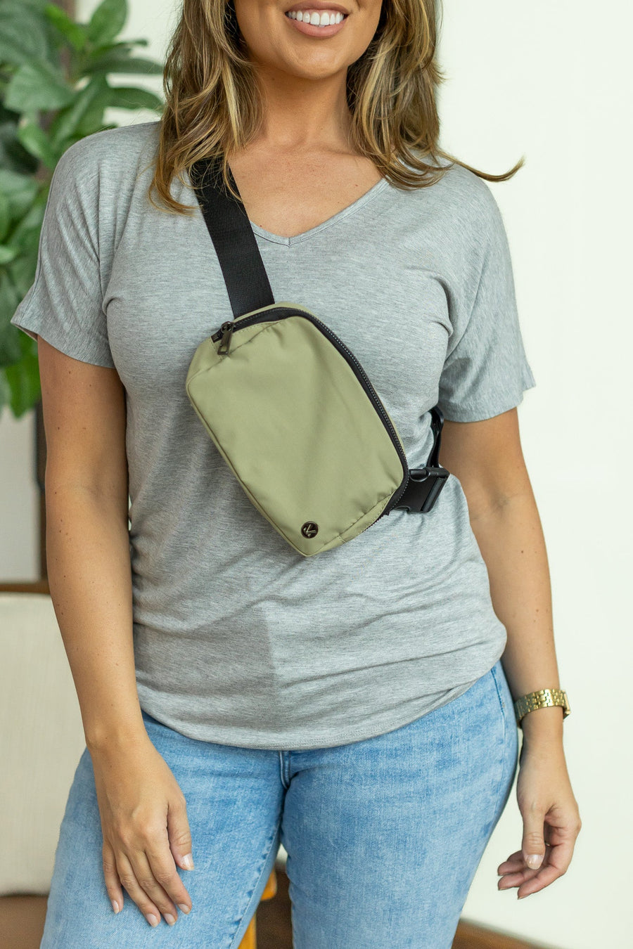 WAREHOUSE Bum Bag - Sage | Women's Fanny Pack