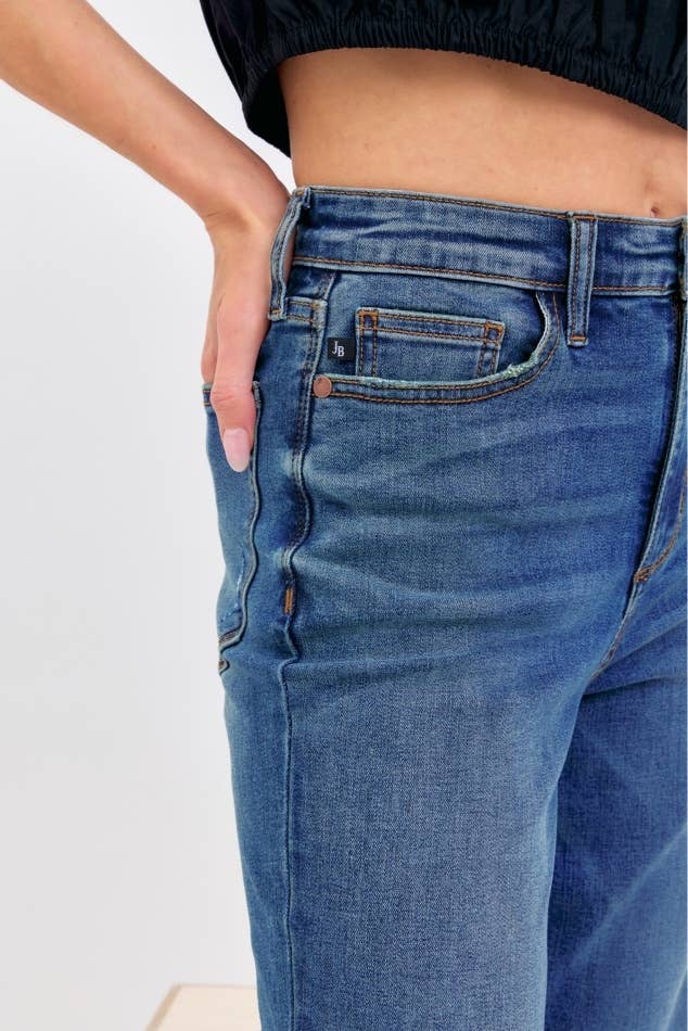 High Waist Straight Fit