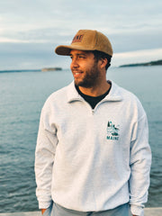 Vacationland Quarter Zip Sweatshirt