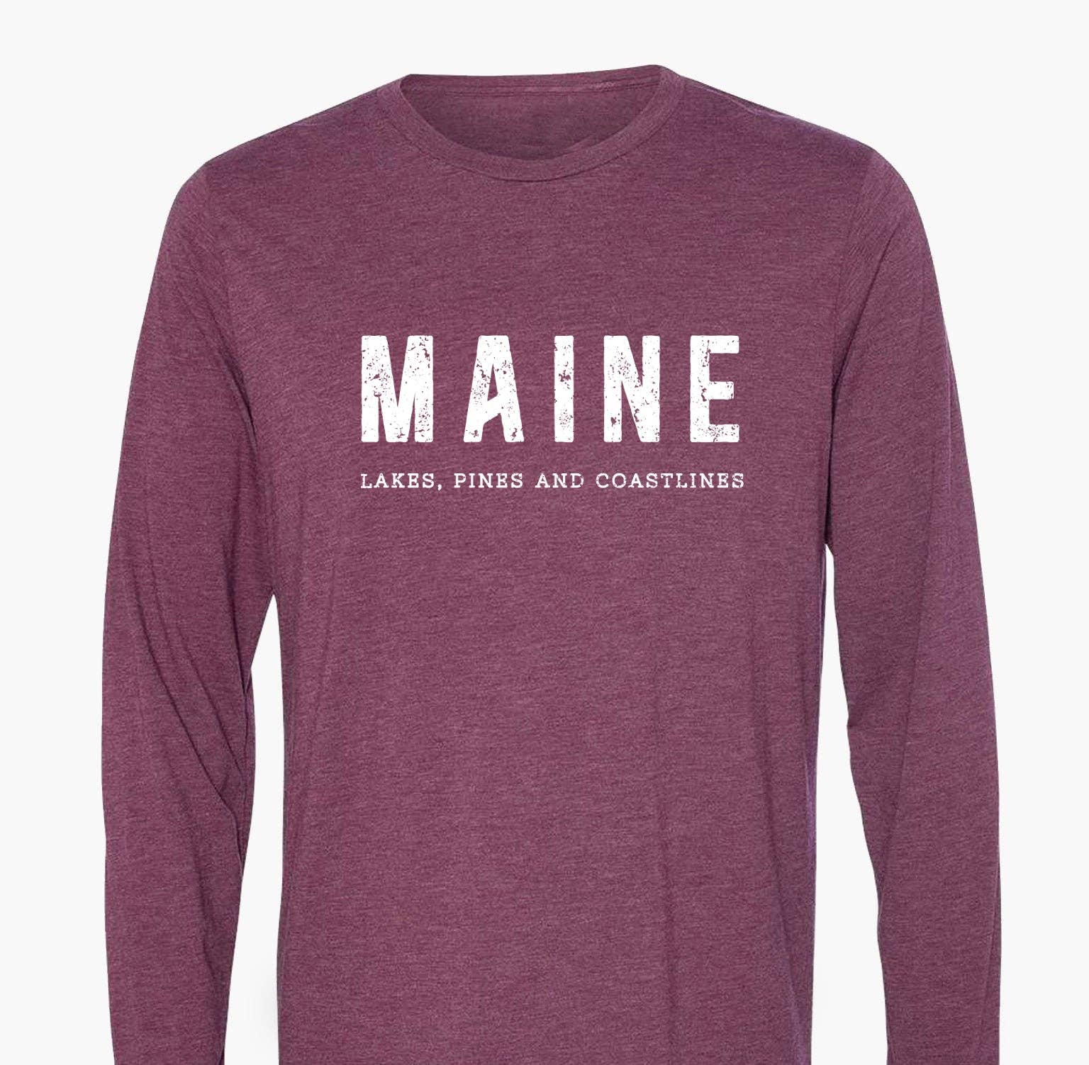 MAINE Long Sleeve T-Shirt