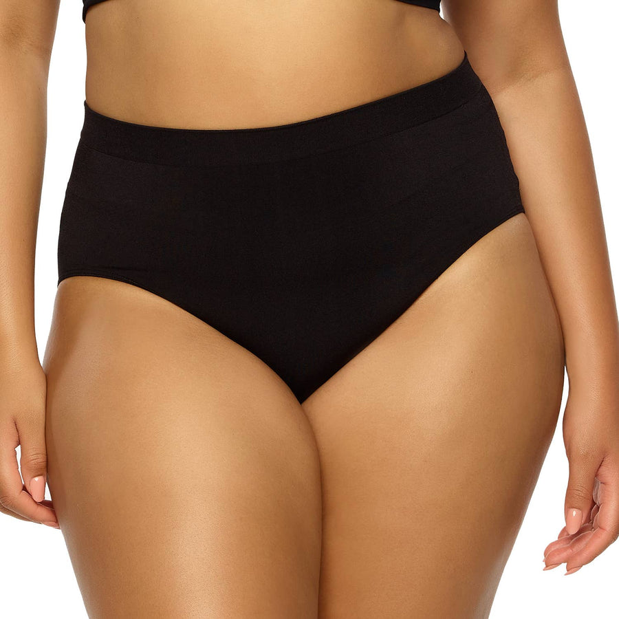 Body Smooth Seamless Brief - Black
