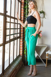 Paper Bag Pants- Green