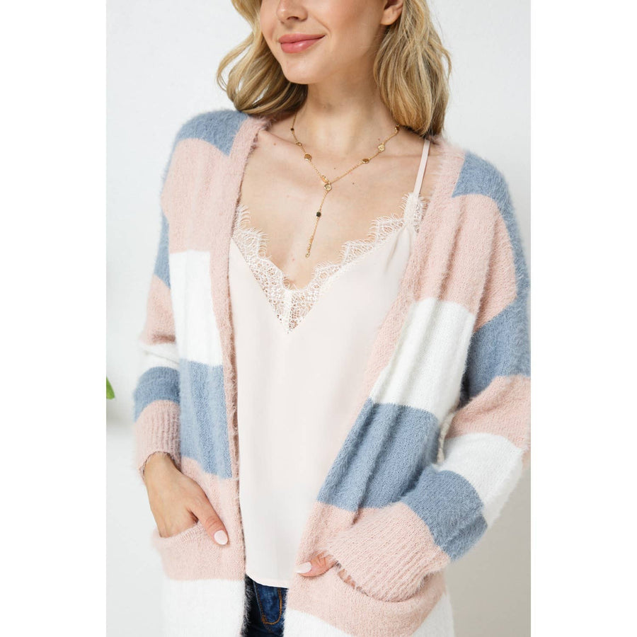 Striped Slouchy Cardigan