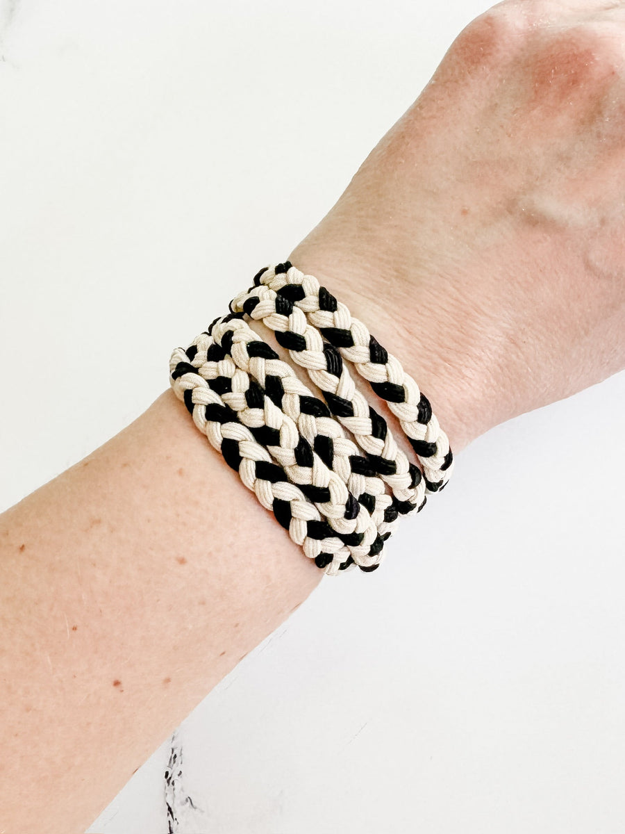WAREHOUSE Hair Tie Bracelet Sets - Neutral Ropes | Hair Accessories