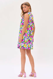 Lizzy Tank Dress- Daisy Print