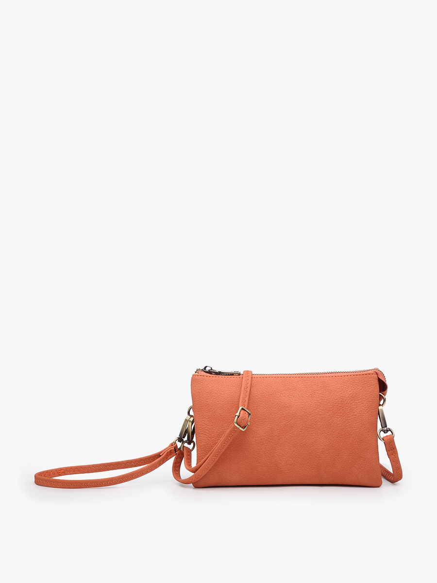 Riley Crossbody/Wristlet: Sangria